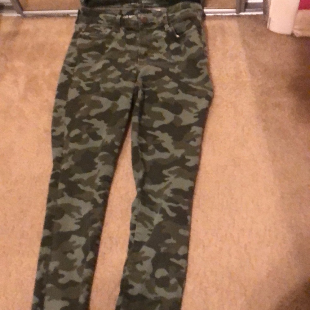 Camouflage jean